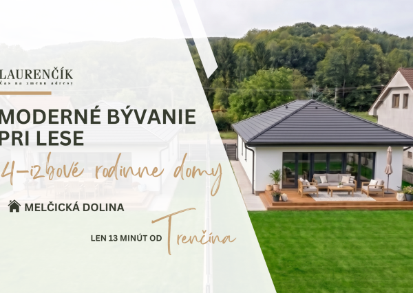 NA PREDAJ | 4 - IZBOVÝ RODINNÝ DOM BUNGALOV | MELČICE LIESKOVÉ - ČASŤ DOLINA