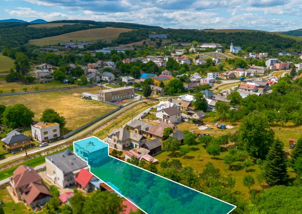 Na predaj rodinný dom s veľkým pozemkom len 7 km od Vranova – obec Merník