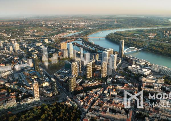NA PREDAJ | 2 - IZBOVÝ BYT V PROJEKTE DOWNTOWN YARDS | BRATISLAVA - STARÉ MESTO
