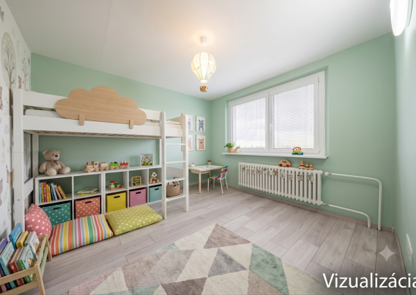 Na predaj kompletne zrekonštruovaný 3-izbový byt v Bratislave – Podunajské Biskupice