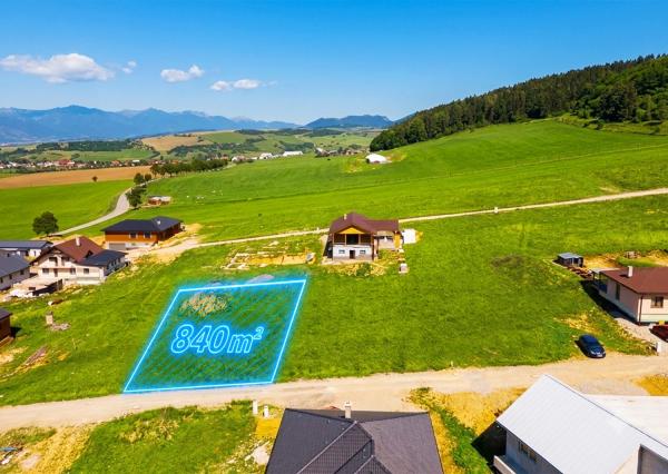 Pozemok na predaj s výhľadom na prírodu v lokalite Necpaly