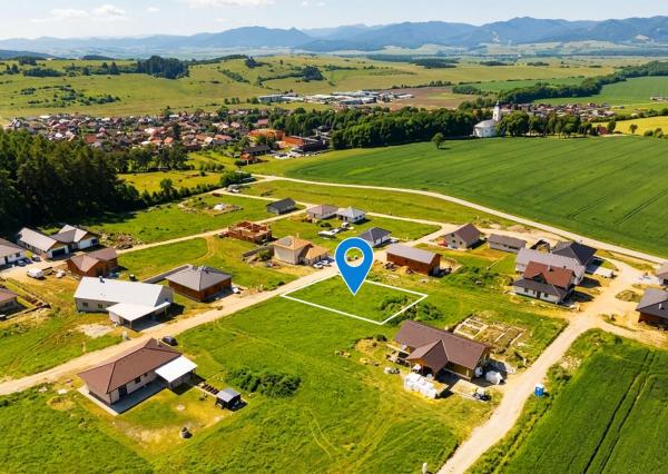 Pozemok na predaj s výhľadom na prírodu v lokalite Necpaly