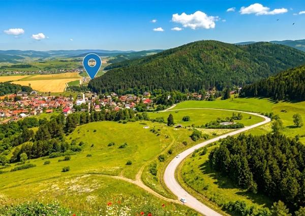 Pozemok na predaj s výhľadom na prírodu v lokalite Necpaly