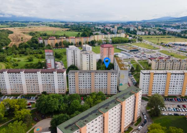 Na prenájom 3-izbový byt v Martine - Košúty II