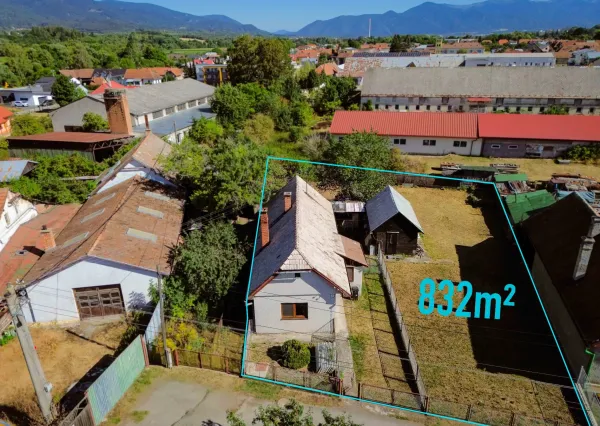 Na predaj rodinný dom v obci Košťany nad Turcom