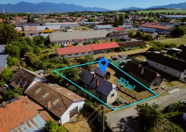 Na predaj rodinný dom v obci Košťany nad Turcom