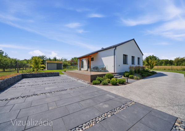 Na predaj novostavby rodinných domov v obci Hronské Kľačany