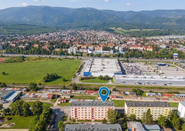 Na predaj 3-izbový byt s veľkou loggiou v Martin-Sever