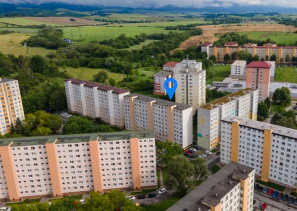 Na prenájom 3-izbový byt v Martine - Košúty II