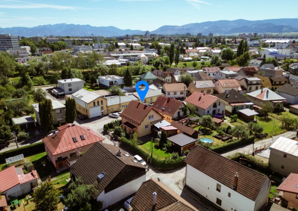 Na predaj priestranný 6-izbový rodinný dom v Žiline – Závodie