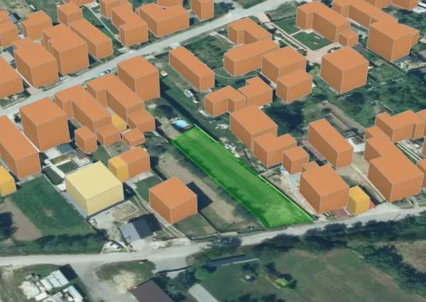 Na predaj stavebný pozemok v Jablonovom