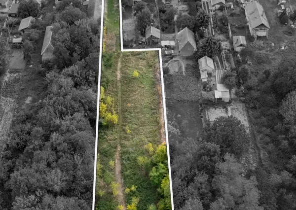 Na predaj rovinatý stavebný pozemok s potenciálom výstavby vo Vrábľoch – Horný Oháj