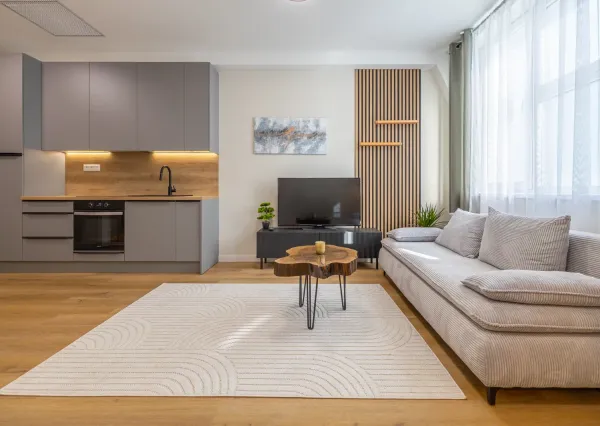 Na prenájom moderný 1-izbový byt v projekte Anička Residence – Košice, Sever