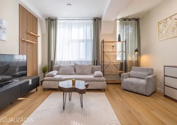 Na prenájom moderný 1-izbový byt v projekte Anička Residence – Košice, Sever