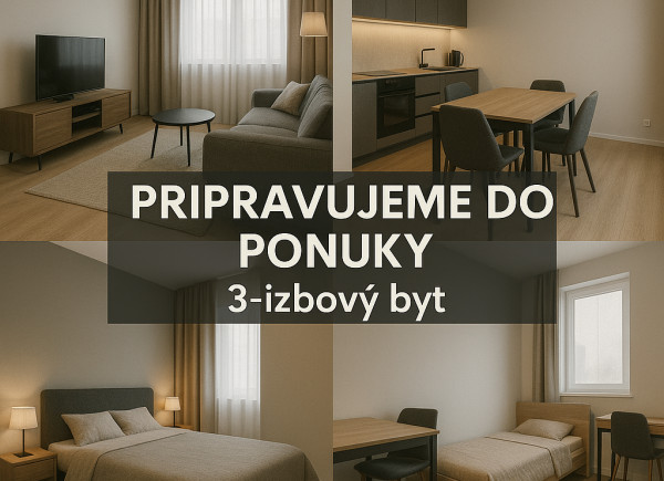Na predaj 3 izbový byt po kompletnej rekonštrukcii