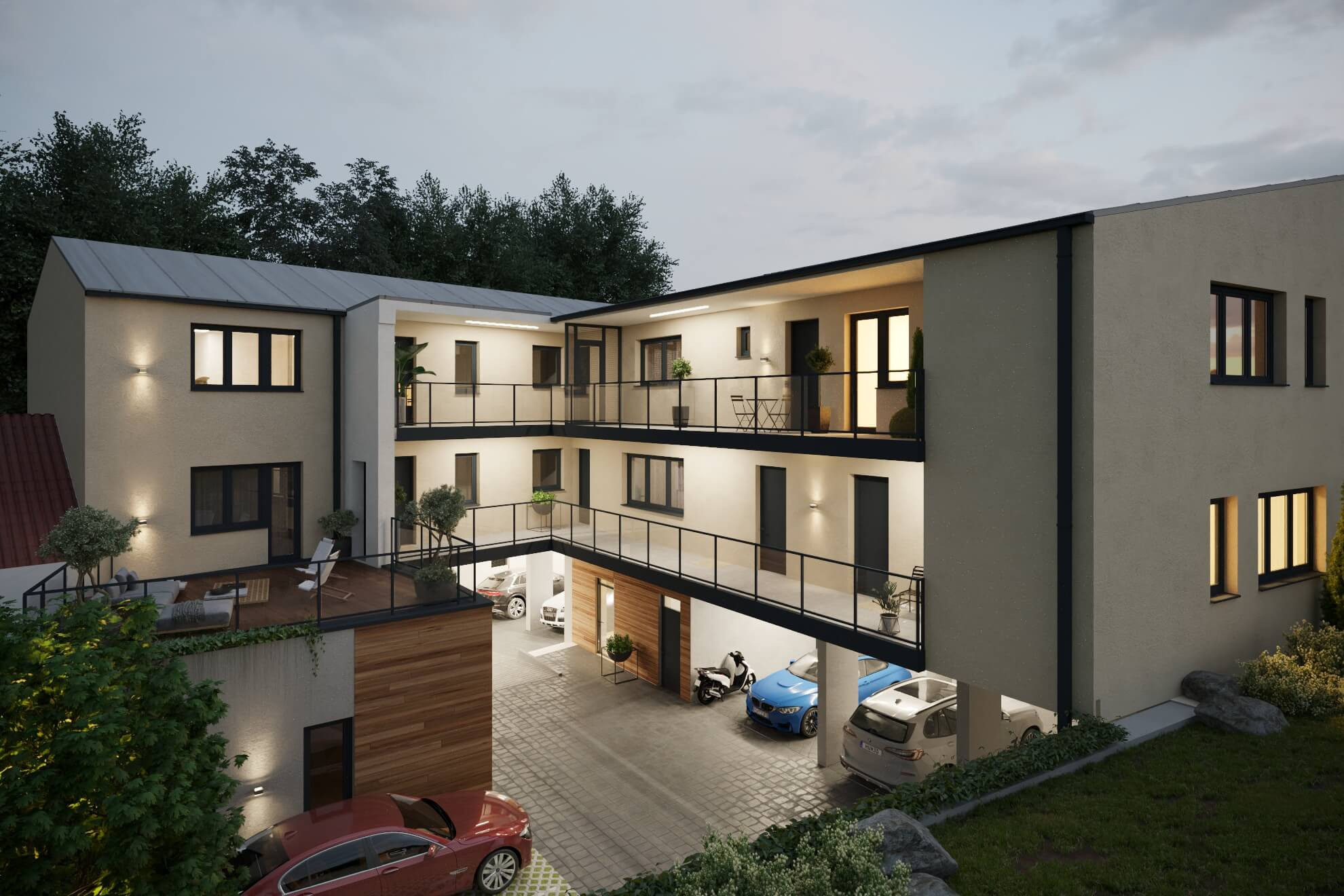 SOKOLKA: Na predaj unikátny 3-izbový byt s terasou v novom rezidenčnom projekte vo Zvolene