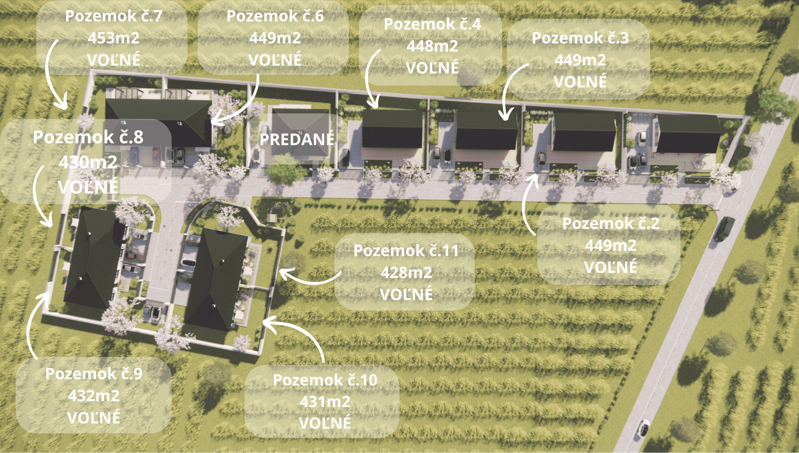 Na predaj 4-izbový dvojdom v obci Jelka, Čerešňová alej