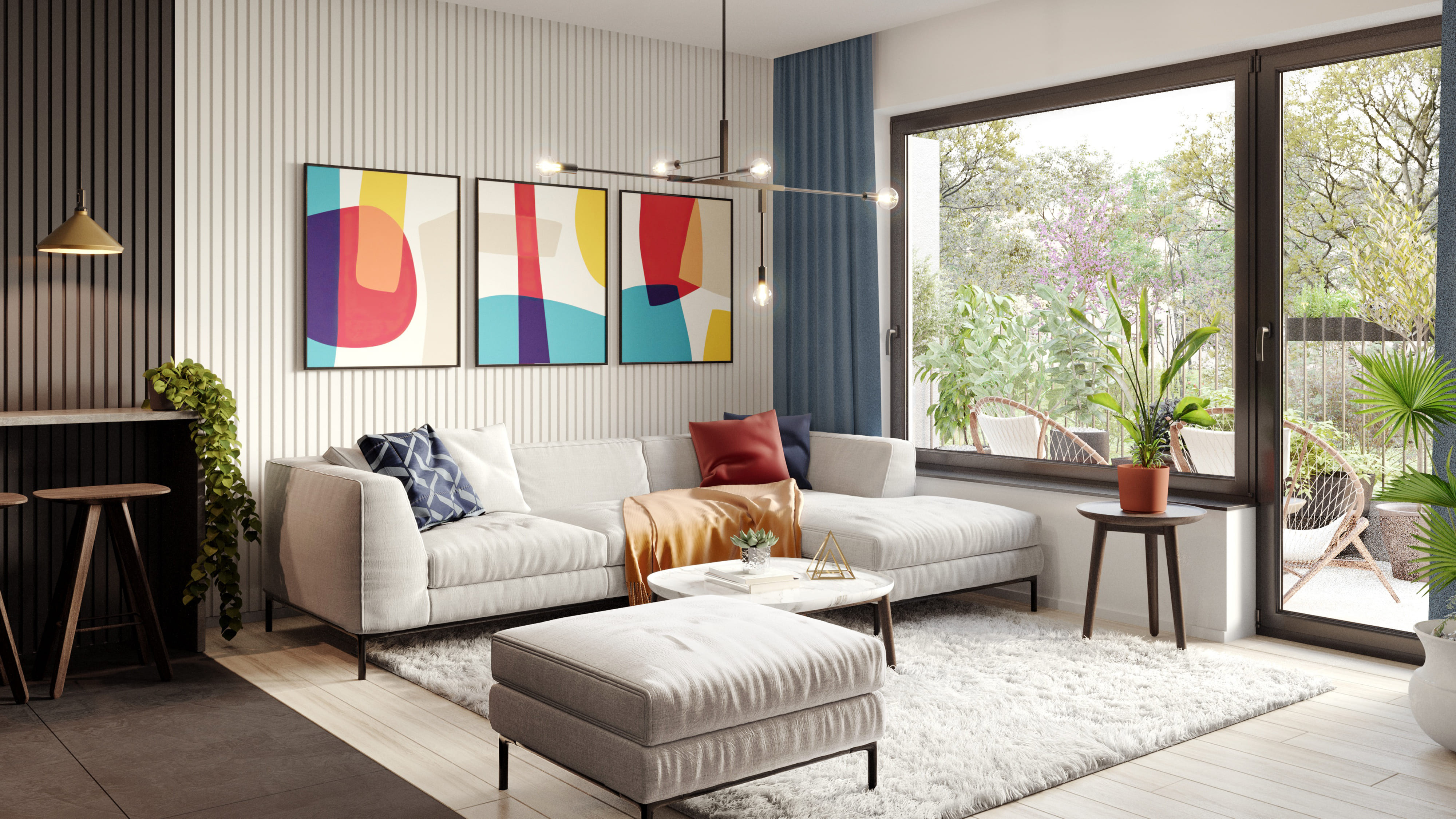 Na predaj 2-izbový investičný byt s predzáhradkou v Devínskej Novej Vsi