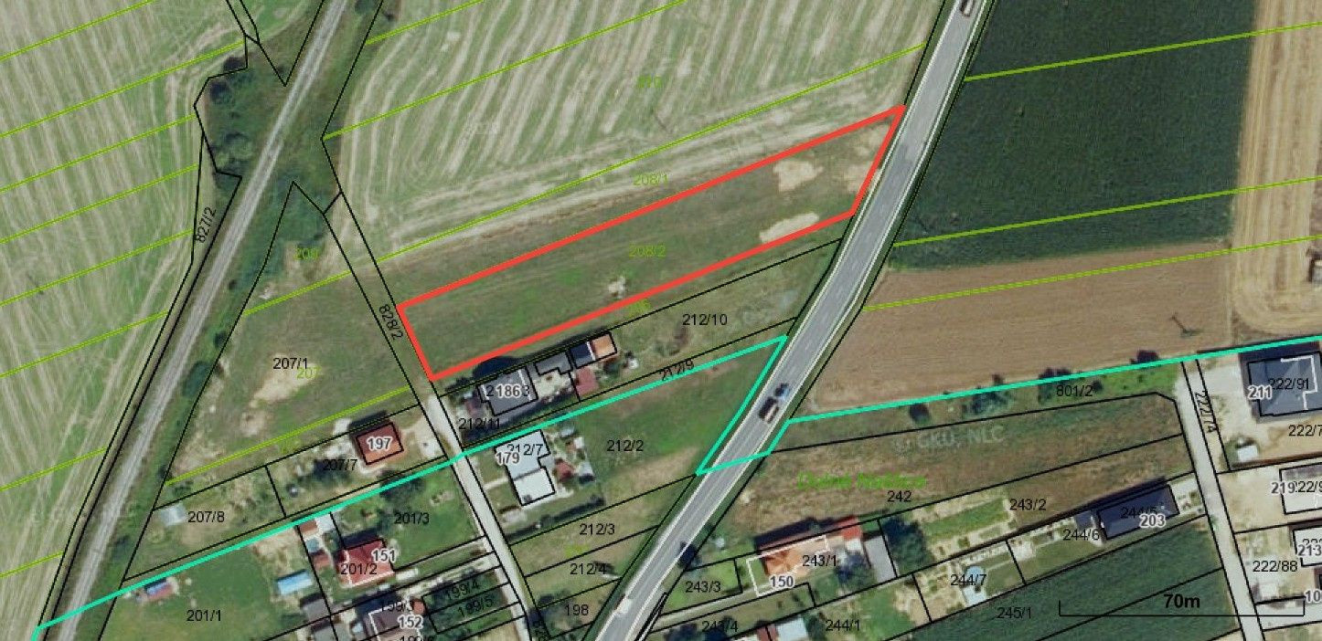 Exkluzívne na predaj stavebný pozemok3331m2- Dolné Naštice