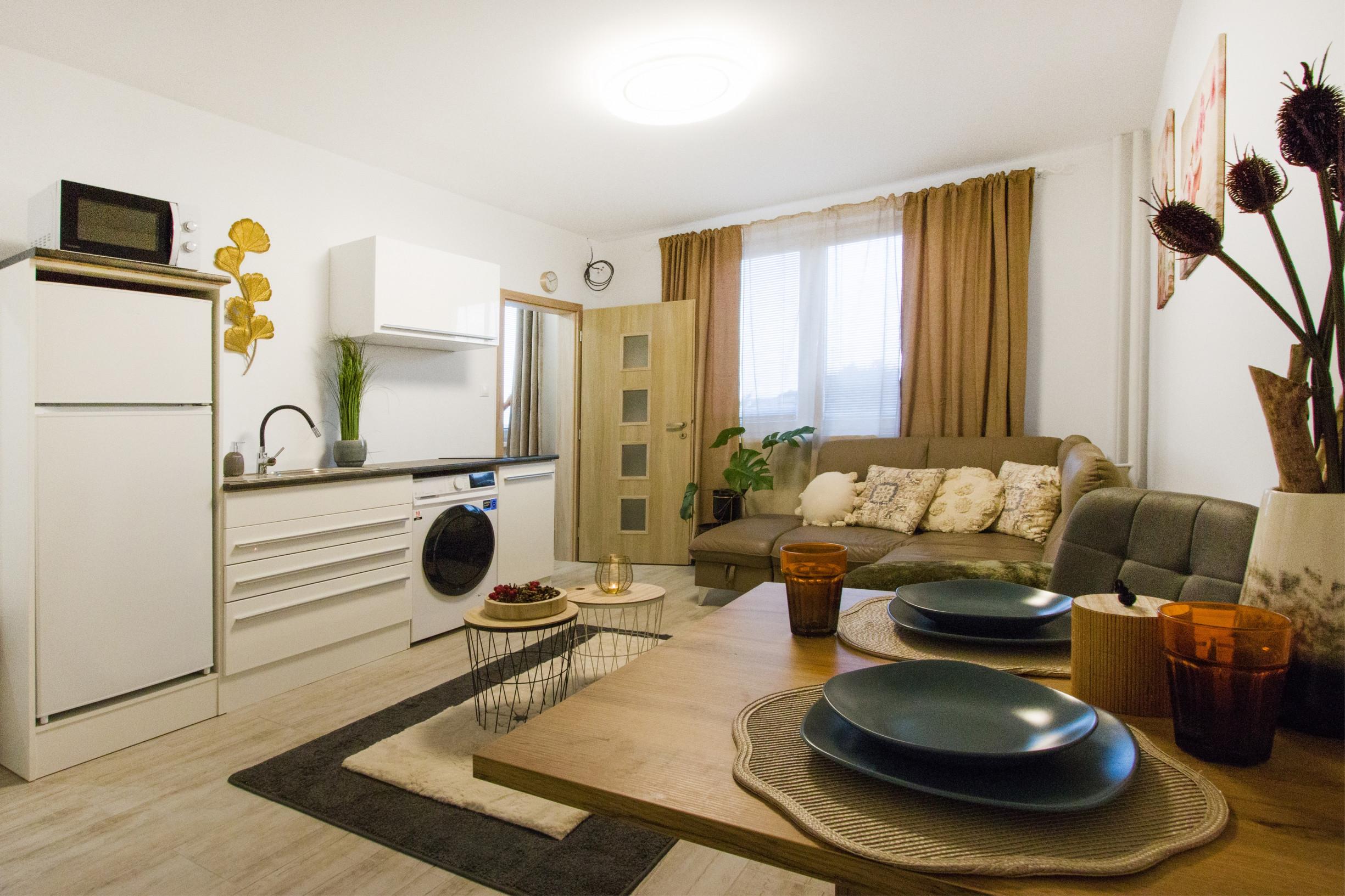 Na predaj štýlový 1-izbový  byt Bratislave-Dúbravka