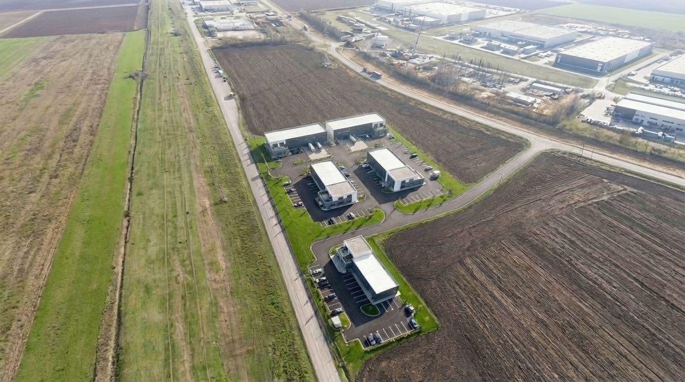 Na predaj 4 priemyselné pozemky so stavebným povolením pri Trnave-Zavar