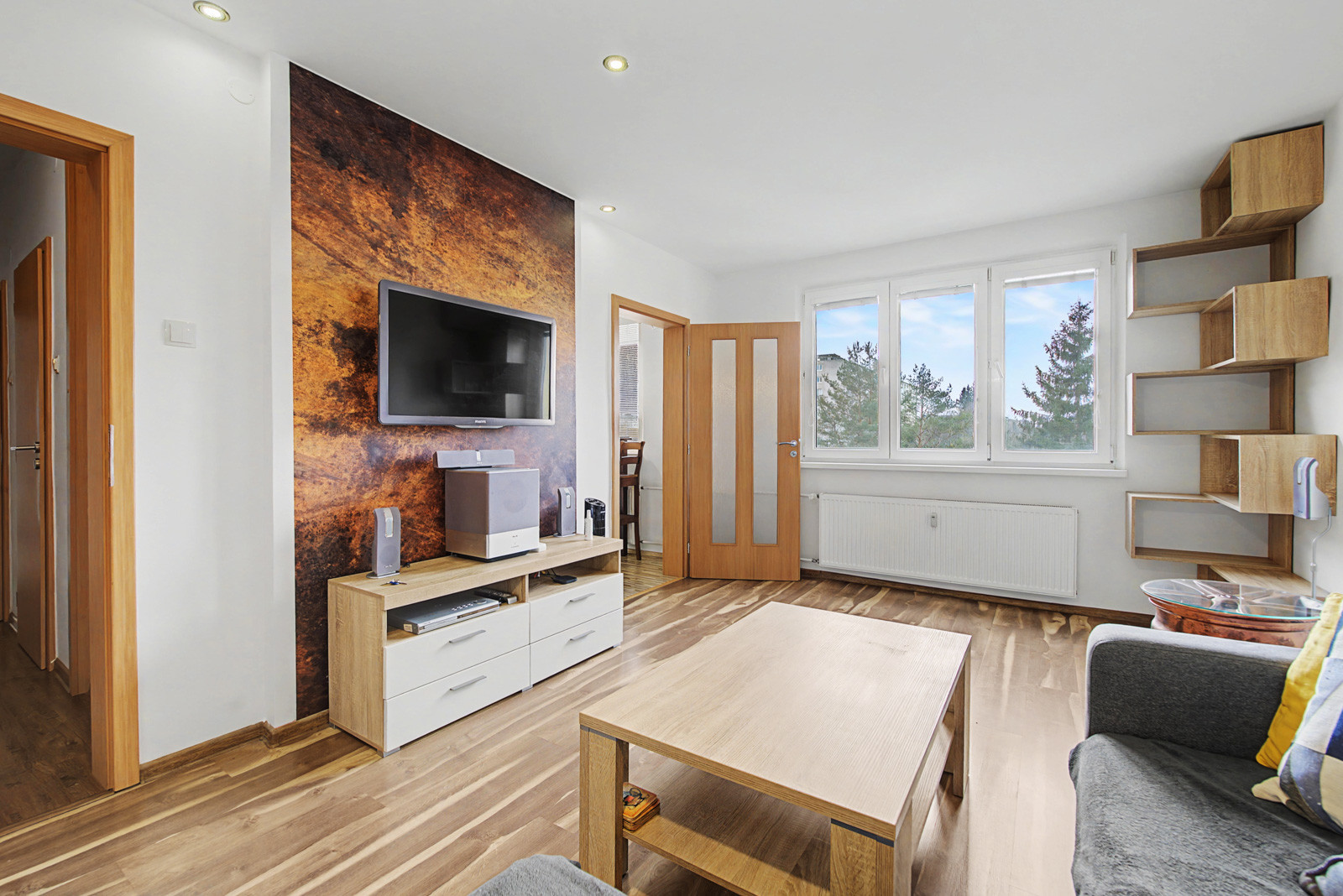 Na prenájom zariadený 2-izbový byt v Martine / Sever