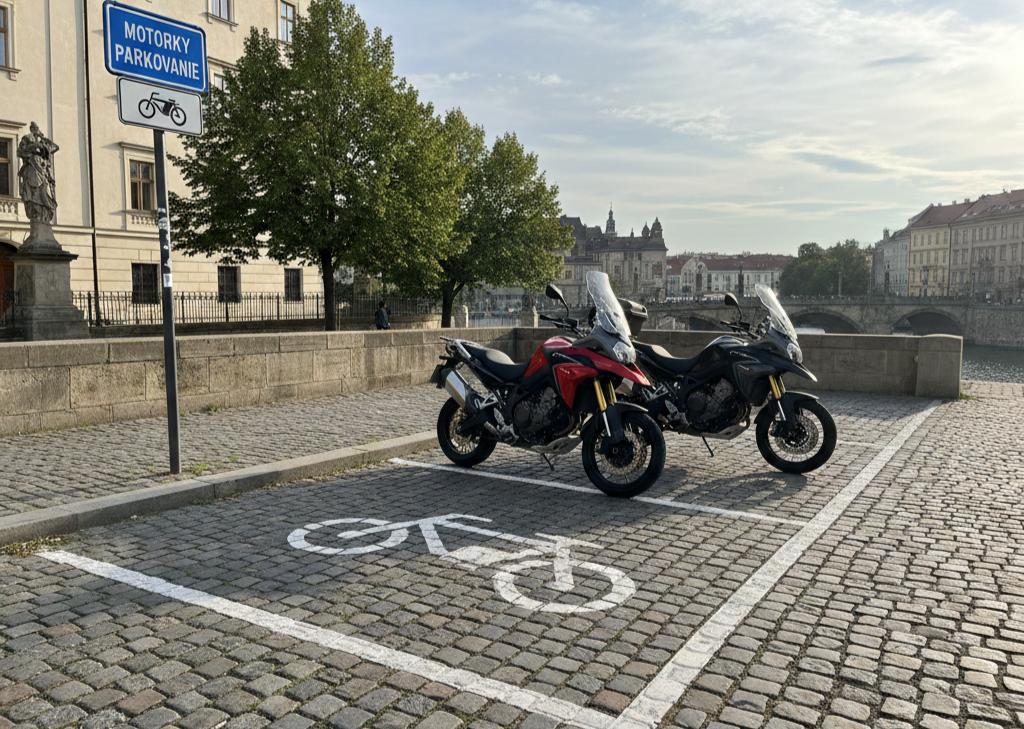 Na prenájom státie na motorku – Ota Holúska, Bratislava
