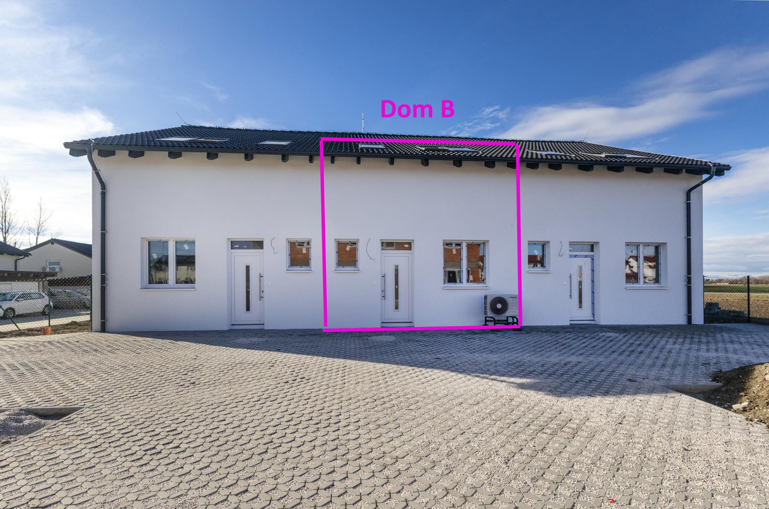 Na predaj novostavba v Lehniciach - časť trojdomu B