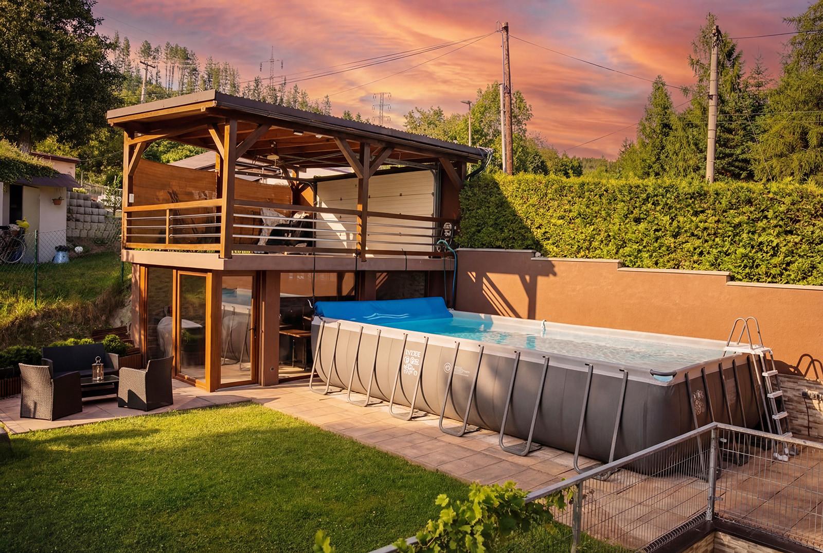 Na predaj rodinný dom s bazénom v Kysuckom Novom Meste