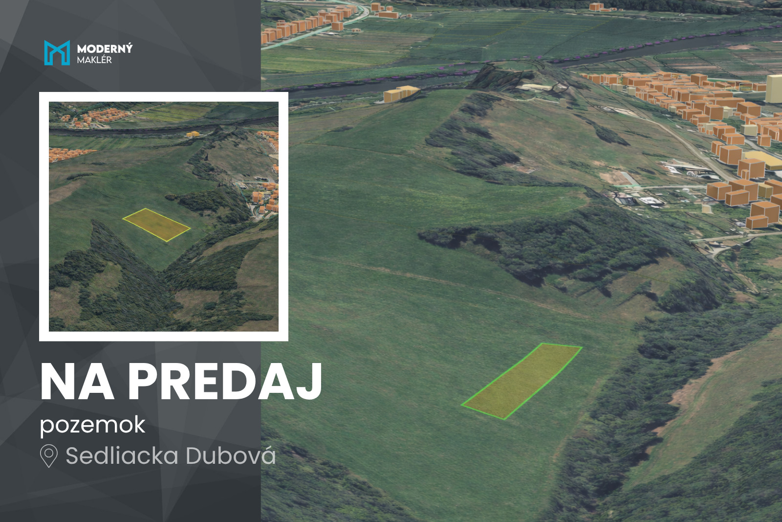 Na predaj pozemok na rekreačné využitie, Sedliacka Dubová