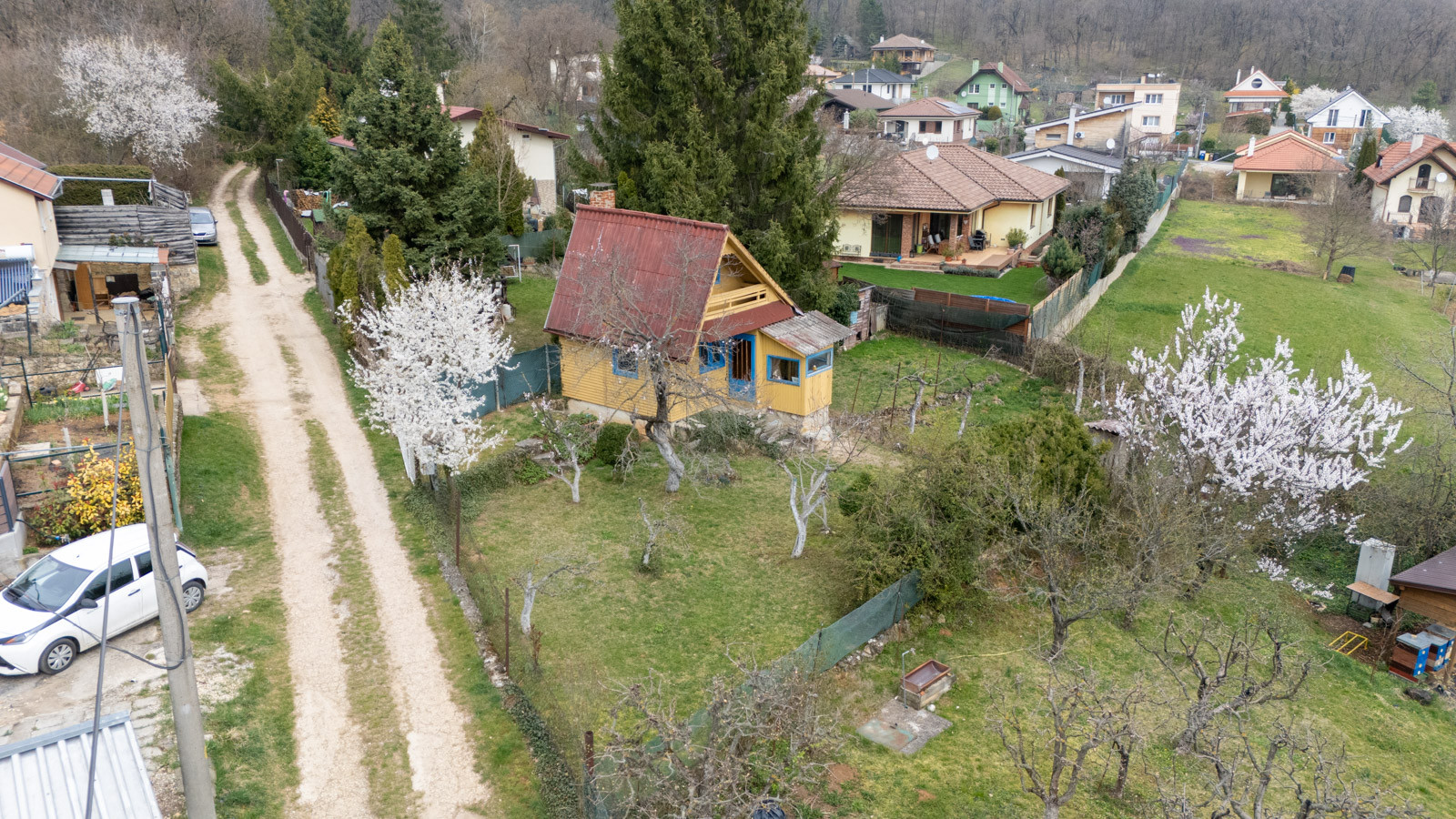 Na predaj záhrada s chatkou v obci Dolné Štitáre