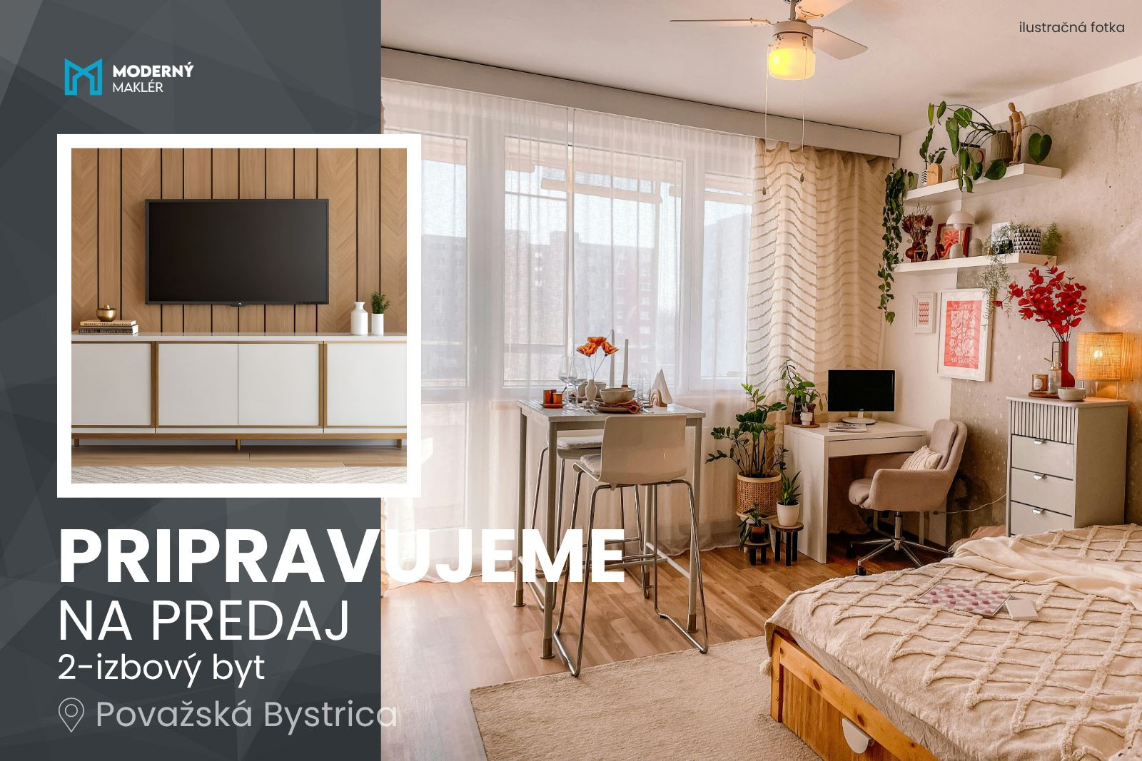Pripravujeme do ponuky na predaj 2-izbový byt v Považskej Bystrici