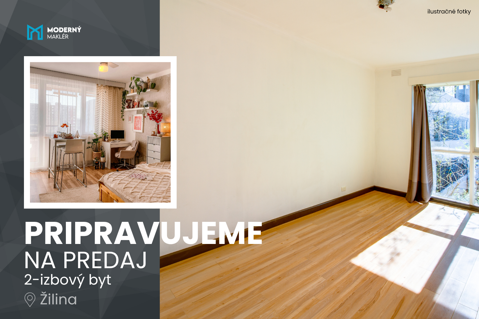 Pripravujeme na predaj 2-izbový byt Žilina – Petzvalova ulica