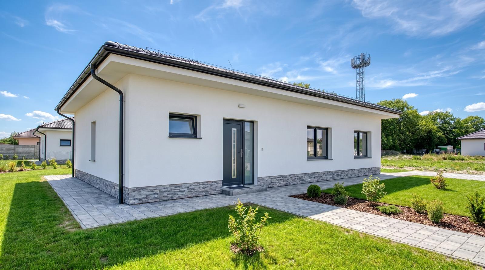 Na predaj moderná novostavba 4-izbového rodinného domu v obci Voderady